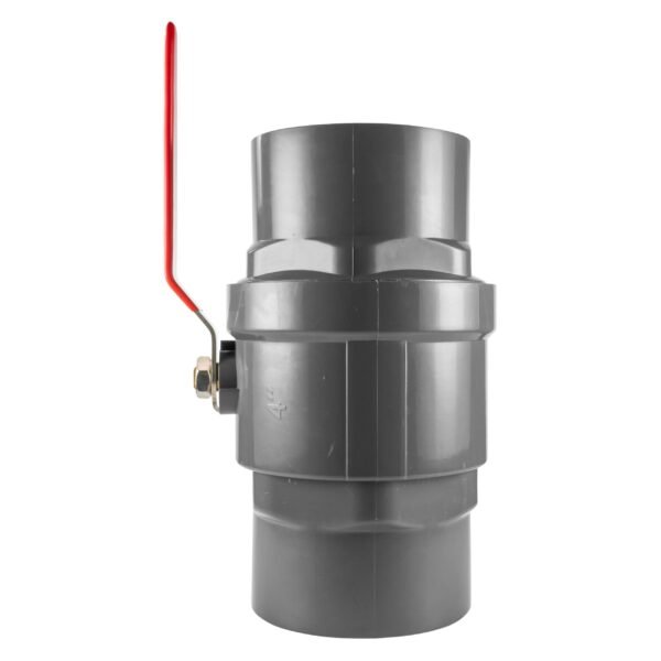 PP 4" BSPF Stopcock with Stainless Steel Ball Valve and