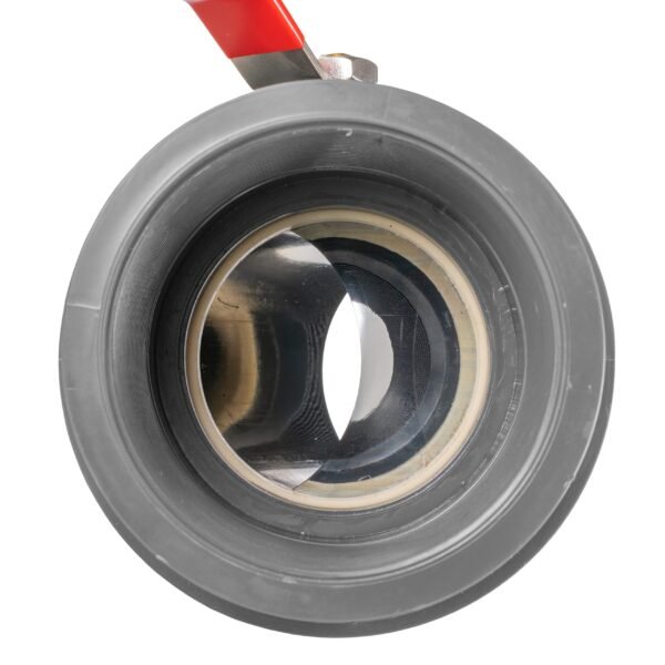 PP 4" BSPF Stopcock with Stainless Steel Ball Valve and