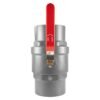 PP 4" BSPF Stopcock with Stainless Steel Ball Valve and