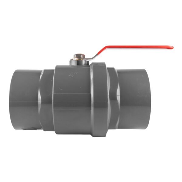 PP 4" BSPF Stopcock with Stainless Steel Ball Valve and