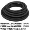 Rubber reinforced with a heat resistant textile braid – heavy duty pipe & hose fitting uk hose free shipping 3