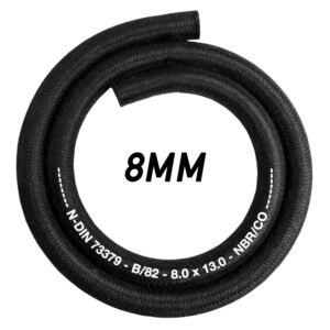 Rubber Reinforced with a Heat Resistant Textile Braid Hose Free Shipping