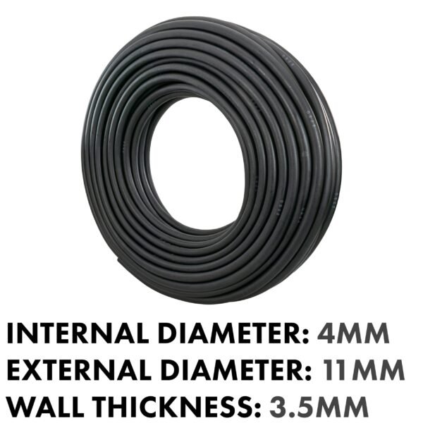Rubber 4mm braided fuel, oil hose sae j30 r6 – heavy duty pipe & hose fitting uk hose free shipping 3