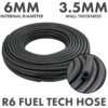 Rubber 6mm braided fuel, oil hose sae j30 r6, 50m – heavy duty pipe & hose fitting uk hose free shipping 1