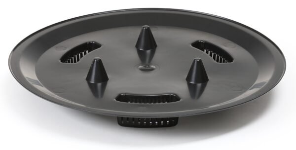 Roma Bowl Pot with Legs, Insert and Hole with Plug 240mm