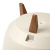 Roma Bowl Pot with Legs, Insert and Hole with Plug 240mm