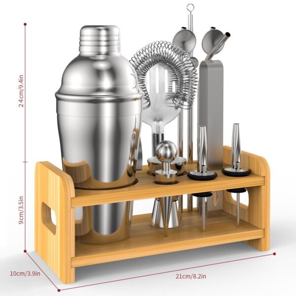 Cocktail Set 15pc Vinsani – Premium Barware Kit 1010052 Home & Garden Free Shipping 5