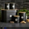 Kitchen Canister Set – 5-Piece Airtight Storage Containers Home & Garden Free Shipping 13