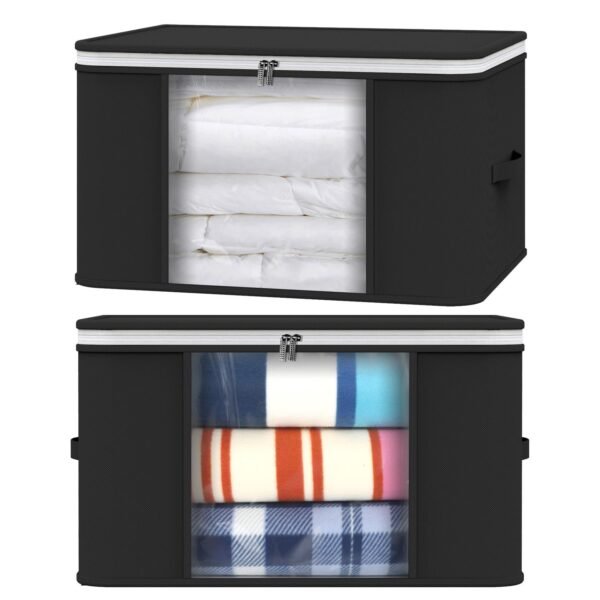 Storage Bags 2-Pack Large Durable Organizers by Vinsani Home & Garden Free Shipping 5