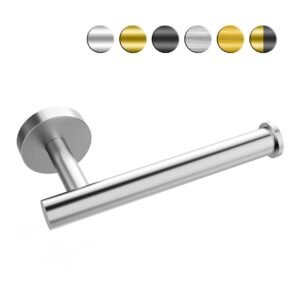 VINSANI Premium Stainless Steel Toilet Roll Dispenser – Versatile & Durable” Description: “Sleek design fits any decor; rust-proof, easy to install, rotate-proof, holds all roll sizes. Cleaning Supplies Free Shipping