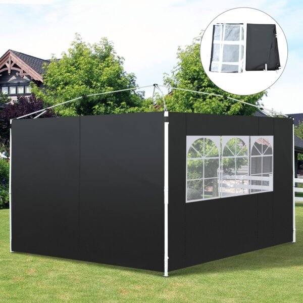 Gazebo Side Panel with Window - 3m Exchangeable, Durable
