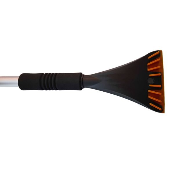 Telescopic snow brush + ice scraper orange – telescopic car ice scraper snow brush uk ice scrapers free shipping 4