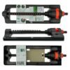 Oscillating sprinkler cost wise black orange – oscillating lawn sprinkler for garden uk lawn sprinklers free shipping 109