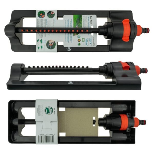Oscillating sprinkler cost wise black orange – oscillating lawn sprinkler for garden uk lawn sprinklers free shipping 55