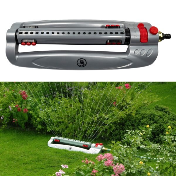 Bar metal turbo oscillating sprinkler – oscillating lawn sprinkler for garden uk lawn sprinklers free shipping 9