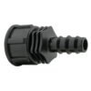 16mm barbed straight with in-line bspm threaded valve – barbed hose pipe connector uk full flow valves free shipping 27