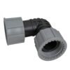 Swivel elbow 1″ bsp female female – heavy duty pipe fitting uk brass connectors free shipping 3