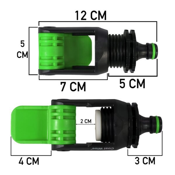 Kitchen Tap Adaptor “Non Branded” Green Kitchen Tap Connectors Free Shipping 15