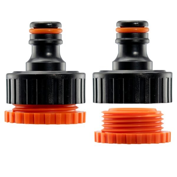 Hose Connectors Set With Nozzle Black/Orange Garden Hose Connection Set Free Shipping 9