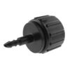Wall flange kit 25mm mdpe with in-line valve and 4mm micro barb mdpe wall flange kits free shipping 45