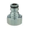 Tap connector snap on male – 3/4″ bspf metal chrome – garden hose connector uk brass connectors free shipping 1
