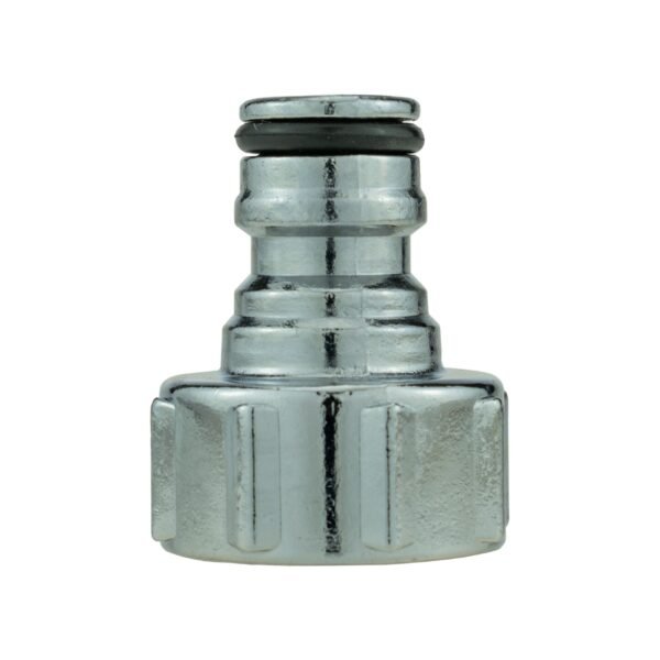 Tap connector snap on male – 3/4″ bspf metal chrome – garden hose connector uk brass connectors free shipping 2