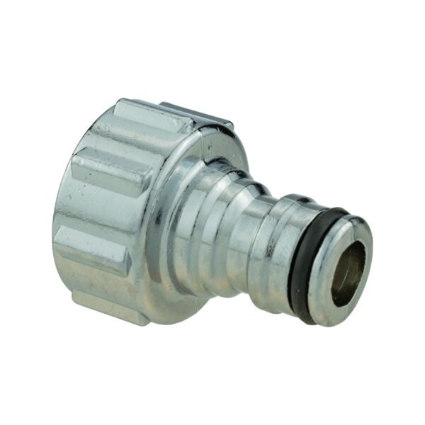 Tap connector snap on male – 3/4″ bspf metal chrome – garden hose connector uk brass connectors free shipping 3