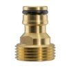 Tap connector snap-on male – 3/4″ bspm brass – outdoor tap connector uk garden hose fitting kitchen tap connectors free shipping 3