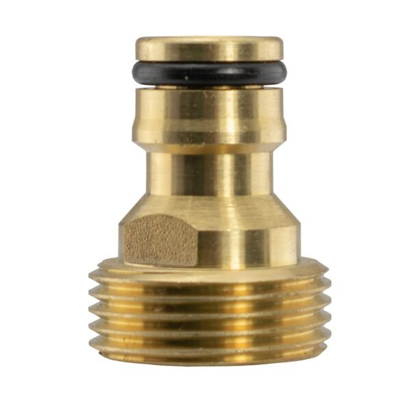 Tap connector snap-on male – 3/4″ bspm brass – outdoor tap connector uk garden hose fitting kitchen tap connectors free shipping 3