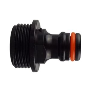 Male Tap Connector 3/4″ BSPM Black Garden Taps Free Shipping