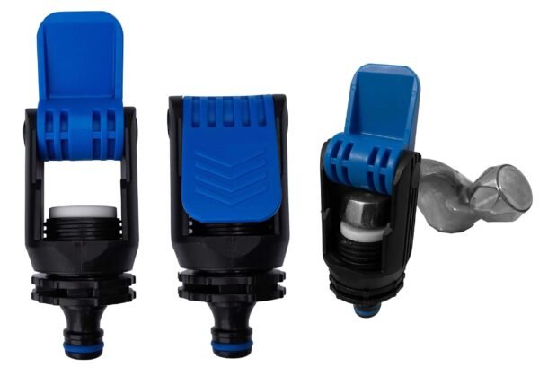 Kitchen Tap Adaptor “Non Branded” Blue Kitchen Tap Connectors Free Shipping 13