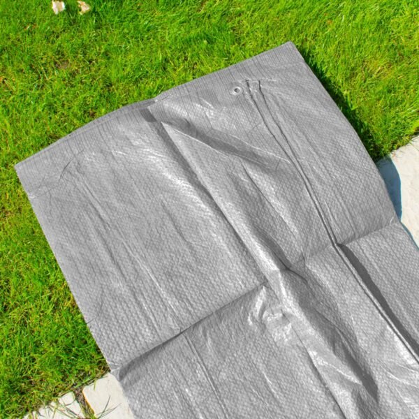 Gray S-Grade Tarpaulin 3m x 4m