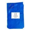 Blue medium duty tarpaulin 3m x 3m 100g/sqm free shipping 1