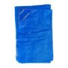 Blue medium duty tarpaulin 3m x 3m 100g/sqm free shipping 6