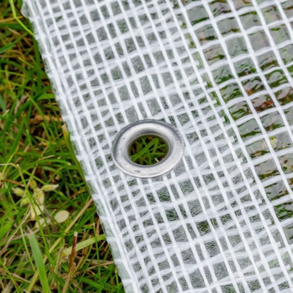Clear 1. 5m x 2m waterproof tarpaulin 100gsm – heavy duty m-grade cover for garden, camping & construction new arrivals free shipping 15
