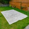 Clear medium duty tarpaulin 2m x 3m with 20 x 4″ bungee balls (white) kit new arrivals free shipping