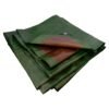 Green/brown l-grade tarpaulin 5m x 5m 200g/sqm free shipping 14
