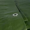 Green 6m x 10m waterproof tarpaulin 200gsm – heavy duty l-grade cover for garden, camping & construction 200g/sqm free shipping 3