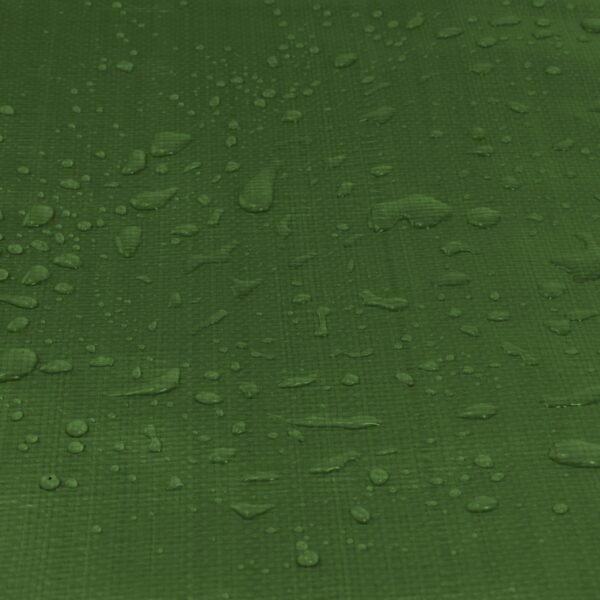 Green/Brown L-Grade Tarpaulin 8m x 12m