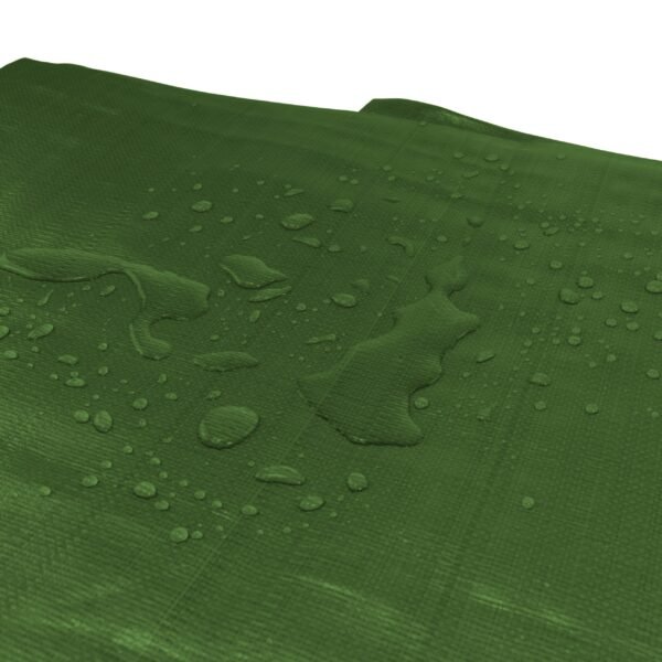 Green/brown l-grade tarpaulin 5m x 5m 200g/sqm free shipping 10