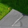 Grey L-Grade Tarpaulin 5m x 5m 200g/sqm Free Shipping 23