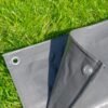 Grey 4m x 6m waterproof tarpaulin 200gsm – heavy duty l-grade cover for garden, camping & construction new arrivals free shipping 25