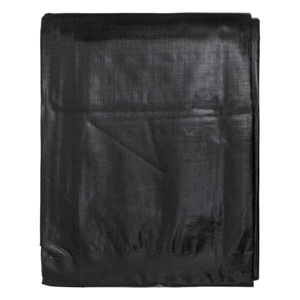 Black/silver heavy duty tarpaulin 2m x 2m new arrivals free shipping 6