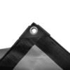 Black/silver heavy duty tarpaulin 2m x 2m new arrivals free shipping 10