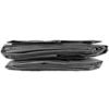 Silver extra heavy duty tarpaulin 5m x 6m with black bungee ball ties