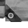 Silver extra heavy duty tarpaulin 4m x 6m with 20 x 6″ bungee balls (white) kit tarpaulins free shipping