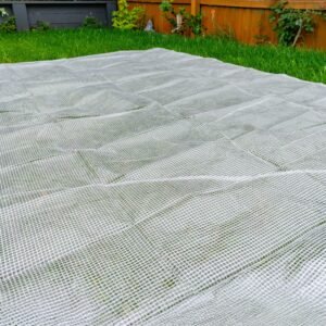 Clear XL-Grade Tarpaulin with 10 Metres of 8mm Bungee Rope