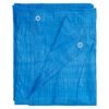 Blue lightweight tarpaulin 2m x 2m 50g/sqm free shipping 10