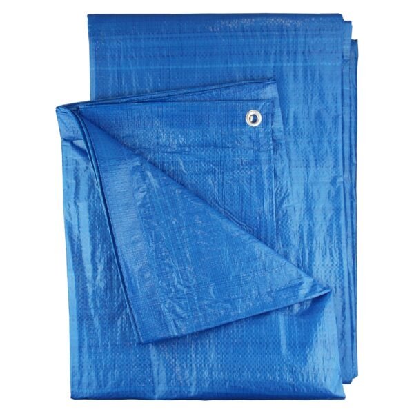 Blue S-Grade Tarpaulin 4m x 6m 50g/sqm Free Shipping 7