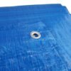 Blue lightweight tarpaulin 4m x 4m 50g/sqm free shipping 5